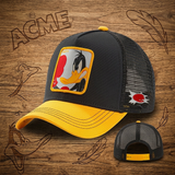 Baseball Cap - Looney Tunes - Daffy Duck Black Yellow Brim Trucker