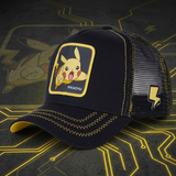 Baseball Cap - Pokémon - Pikachu All Black Trucker