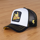 Baseball Cap - Pokémon - Pikachu White Black Trucker