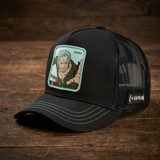 Baseball Cap - One Piece - Roronoa Zoro Black Green Stitch Trucker