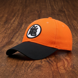 Baseball Cap - Dragon Ball - Kame Turtle Kanji Orange Black Brim