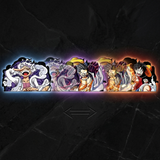 3D Lenticular Sticker - One Piece - Luffy Gear Fifth Snakeman Fire Fist Three Panels