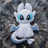 PVC Keychain - How to Train Your Dragon - Light Fury