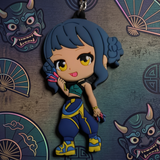 PVC Keychain - KPop Demon Hunters - Zoe with Fans