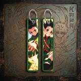 Embroidery Keychain - Hunter x Hunter - Gon & Killua (Nen Battle Scene)