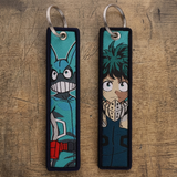 Embroidery Keychain - My Hero Academia - Deku And Villain