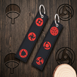 Embroidery Keychain - Naruto - Sharingan Eye Symbols