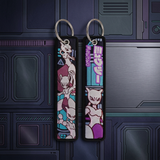Embroidery Keychain - Pokémon - Mewtwo