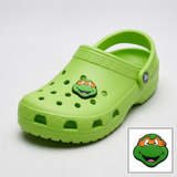 Crocs Charm - Teenage Mutant Ninja Turtles - Michelangelo's Head With Orange Mask
