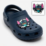 Crocs Charm - Lilo & Stitch - Stitch Bursting Through A Wall