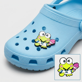 Crocs Charm - Sanrio - Keroppi In Sailor Outfit With Flowers