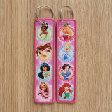 Embroidery Keychain - Disney Princesses - Disney Princesses (Portrait Circles)