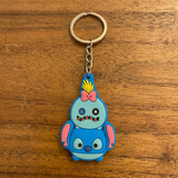 PVC Keychain - Lilo & Stitch - Scrump and Stitch Tsum Tsum