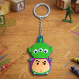 PVC Keychain - Toy Story - Alien and Buzz Lightyear Tsum Tsum