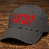 Baseball Cap - Stranger Things - Logo Gray