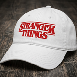 Baseball Cap - Stranger Things - Logo White