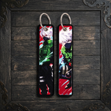 Embroidery Keychain - Naruto - Kakashi Hatake (Mask)