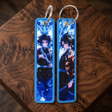 Embroidery Keychain - Demon Slayer - Tanjiro & Giyu (Water)