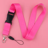 Lanyard - Solid Pink (3)