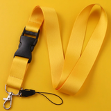 Lanyard - Solid Yellow