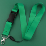Lanyard - Solid Green