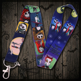 Lanyard - The Nightmare Before Christmas - Jack Skellington, Sally, Oogie Boogie, Lock, Shock, Barrel, Mayor