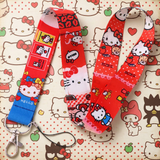 Lanyard - Hello Kitty - Hello Kitty and Friends Red