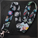 Lanyard - Rick and Morty - Rick and Morty Black
