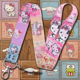 Lanyard - Hello Kitty - Hello Kitty and Friends Pastel Patchwork