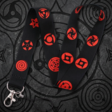 Lanyard - Naruto - Sharingan and Rinnegan Symbols