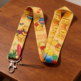 Lanyard - Winnie the Pooh - Winnie the Pooh with Balloons and Flowers