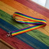 Lanyard - LGBTQ+ - Rainbow Stripes