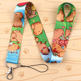 Lanyard - Capybara Cartoon