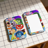 ID Card Badge Holder - Disney/Pixar - Inside Out Cartoon Emotions on Grid