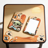 ID Card Badge Holder - Star Wars - Grogu (Baby Yoda) and BB-8