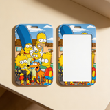 ID Card Badge Holder - The Simpsons - Family Group Portrait