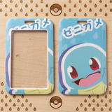 ID Card Badge Holder - Pokémon - Squirtle Big Face Close-Up Light Blue