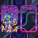 ID Card Badge Holder - KPop Demon Hunters - Logo & Group