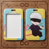 ID Card Badge Holder - Jujutsu Kaisen - Satoru Gojo (Chibi)