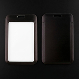 ID Card Badge Holder - Solid Black