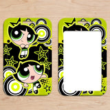 ID Card Badge Holder - Powerpuff Girls - Peeking Buttercup and Large Surprised Buttercup