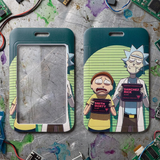 ID Card Badge Holder - Rick and Morty - Rick and Morty Mugshot