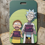 ID Card Badge Holder - Rick and Morty - Rick and Morty Mugshot
