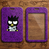 ID Card Badge Holder - Sanrio - Badtz-Maru Reading a Book