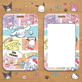 ID Card Badge Holder - Sanrio - Characters Comic Strip