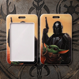 ID Card Badge Holder - Star Wars - The Mandalorian and Grogu (Baby Yoda)