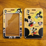 ID Card Badge Holder - Disney - Mickey Mouse Oh Boy Yellow Poses
