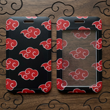 ID Card Badge Holder - Naruto - Akatsuki Clouds