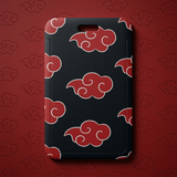ID Card Badge Holder - Naruto - Akatsuki Clouds