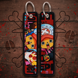 Embroidery Keychain - One Piece - Tony Tony Chopper (Red, Name Logo)